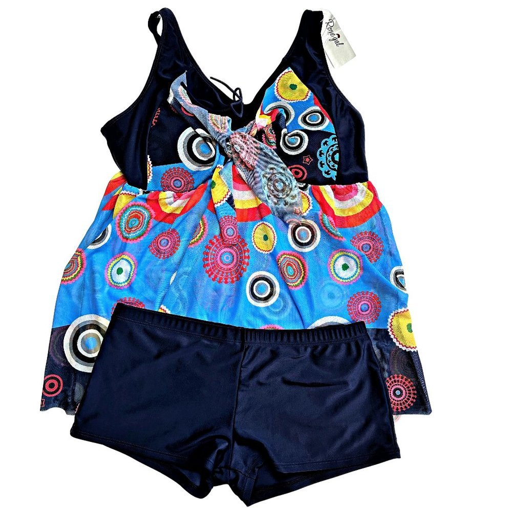 Rosegal New With Tags Two Piece Swimsuit Women's Size 1X (Size 16)